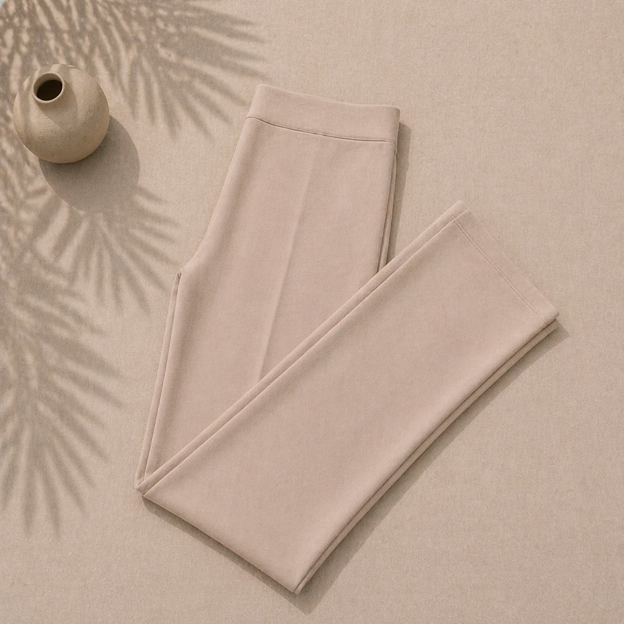 Elegant High Waist Wide Leg Pants