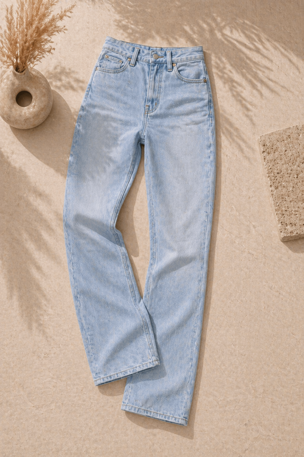 Classic Straight Fit Denim Jeans