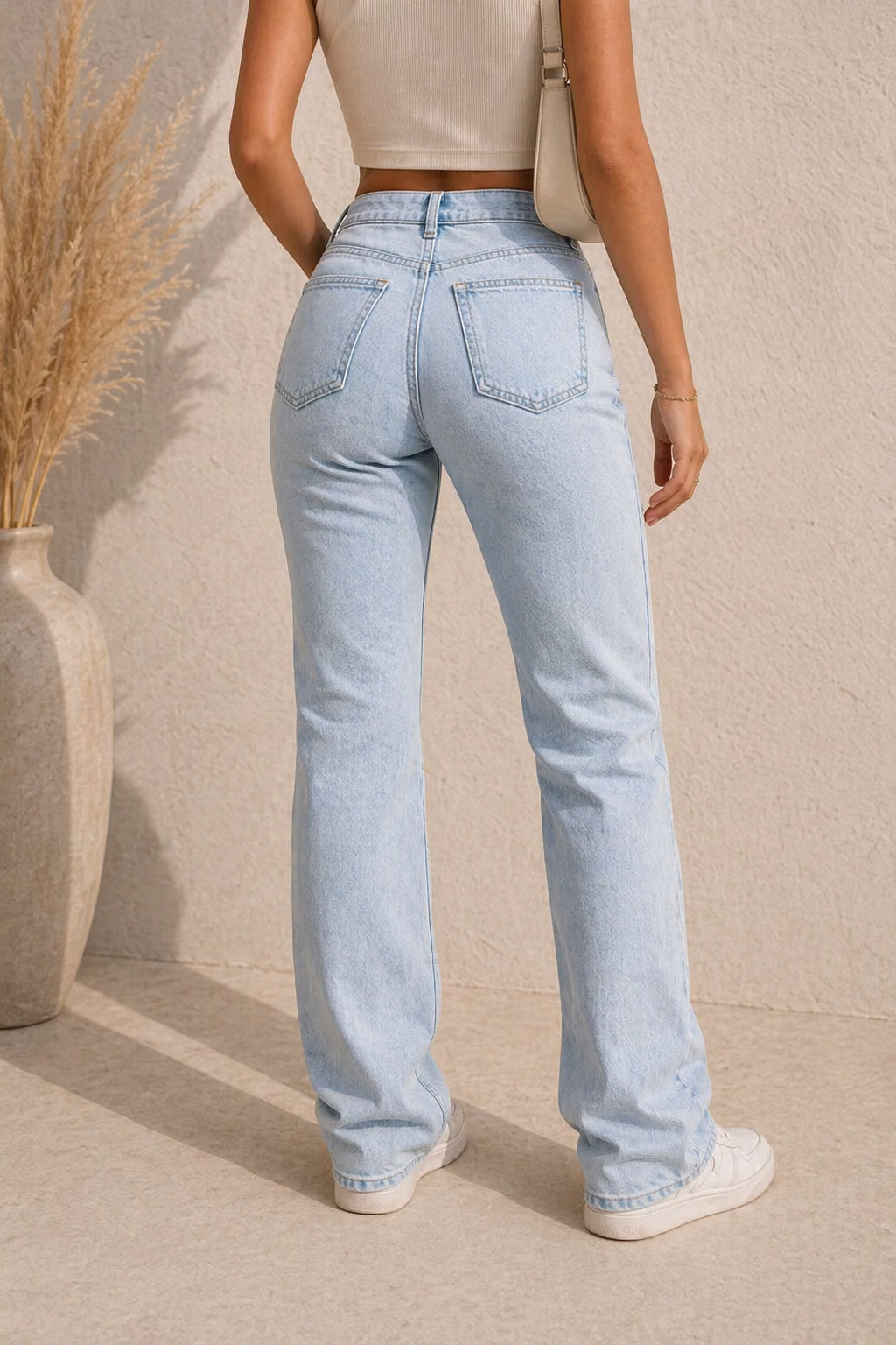 Classic Straight Fit Denim Jeans